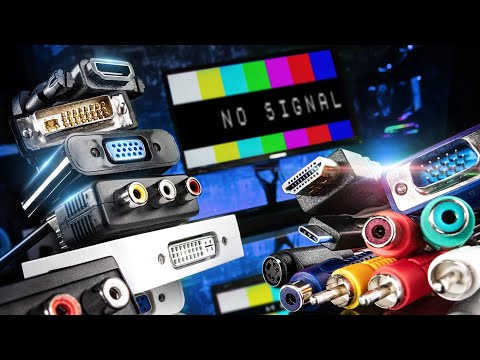 Подключаем монитор и tv: всё о разъемах и адаптерах: RCA, SCART, VGA, HDMI, DVI, DP, Thunderbolt.