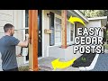 How to Wrap Posts in Cedar Wood | Tutorial