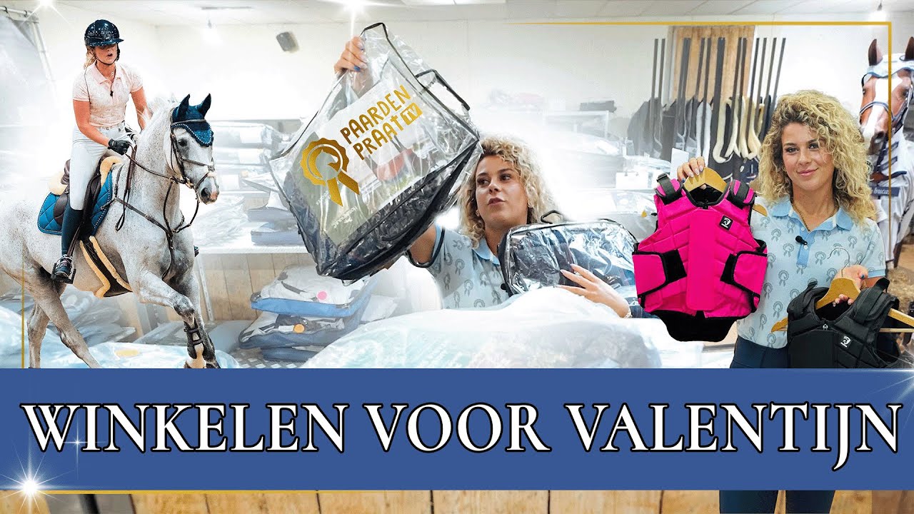 Benthe gaat shoppen voor Valentijn 🐴🛍️ | PaardenpraatTV