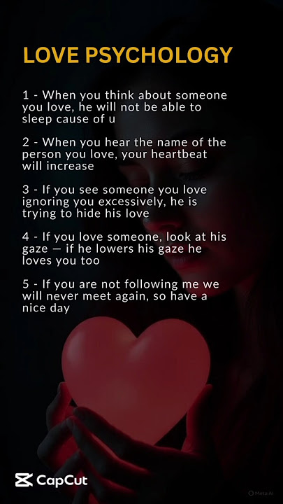 Top 6 Love Psychology Facts | Signs Someone Truly Loves You #shorts
