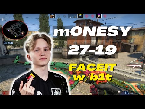 CSGO POV | m0NESY w/b1t | INFERNO POV | FACEIT Ranked | May 21, 2023