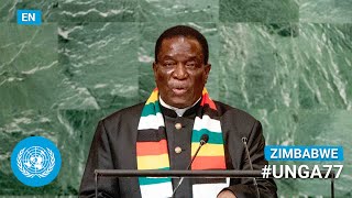 🇿🇼 Zimbabwe - President Addresses United Nations General Debate, 77th Session (English) | #UNGA