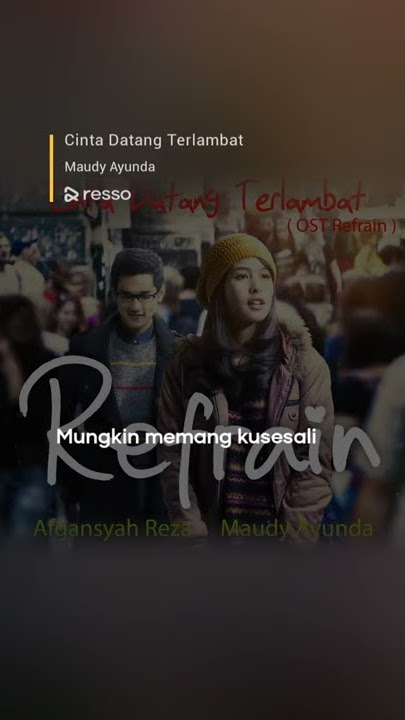 Cinta Datang terlambat