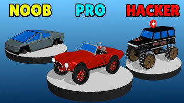 NOOB vs PRO vs HACKER - Car Master 3D