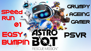 Astro Bot Rescue Mission PSVR Speed Challenge 01 Easy Bumpin
