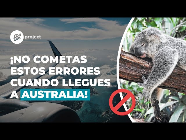 ⚠️ 10 Errores que debes evitar al llegar a Australia 🇦🇺🦘 🙏🏻