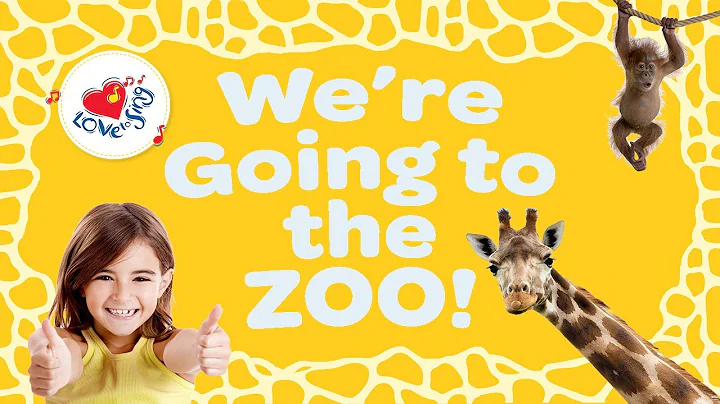 We're Going to the Zoo Lyrics | Kids Animal Action Song | Read & Sing Along