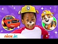 Junior Dress Up Party W PAW Patrol Blaze Dora Jr Dress Up Ep 13 Nick Jr