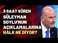 Süleyman Soylu'nun açıklamalarına halk ne diyor?