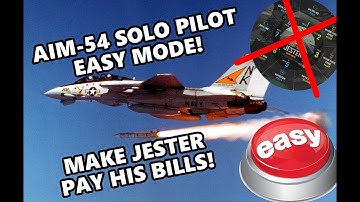 DCS World | F-14B Tomcat | AIM-54 | Jester AI | TWS Auto | 3-Step Phoenix EASY BUTTON TUTORIAL!