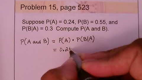 MATH 3133 003 Section 9.2 Probability Rules - Part 2
