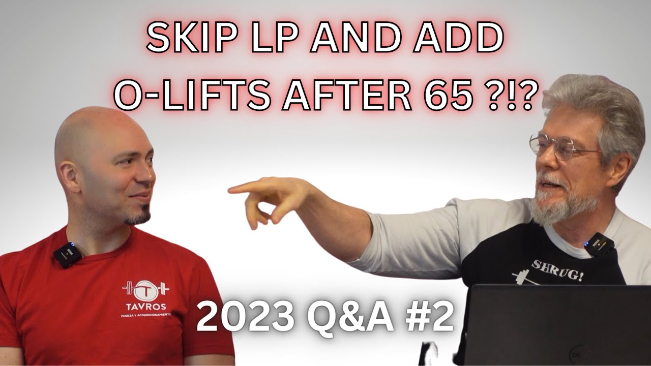 Answering YOUR QUESTIONS Training After Shoulder Surgery; Skipping