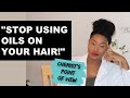 The Secret Life of Oils In Your Hair!