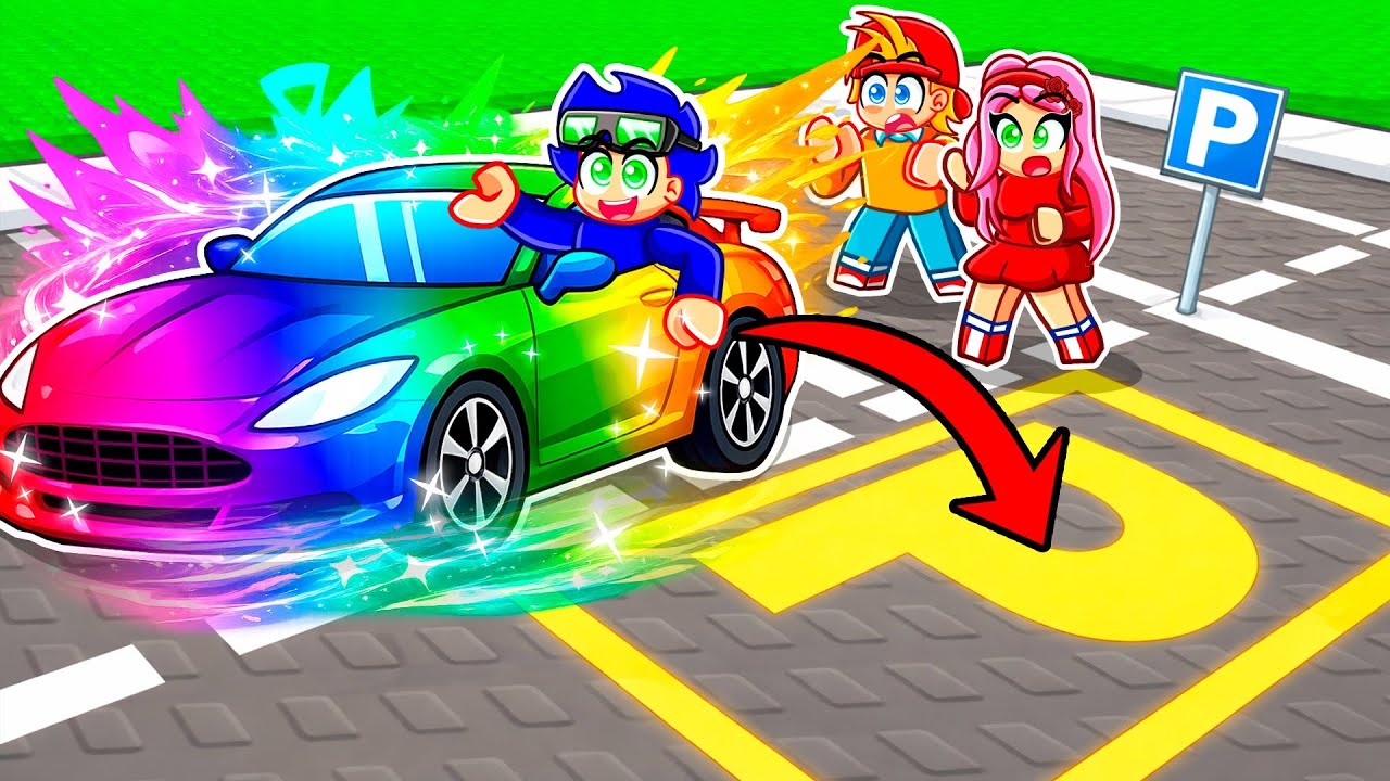 Sorprendí a Mis Amigos APARCANDO LOS COCHES MÁS CHETADOS en Roblox!