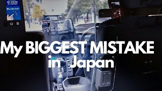 My BIGGEST MISTAKE in Japan