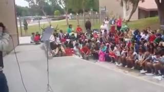 Izzy At The School Cultural Festival Como La Flor