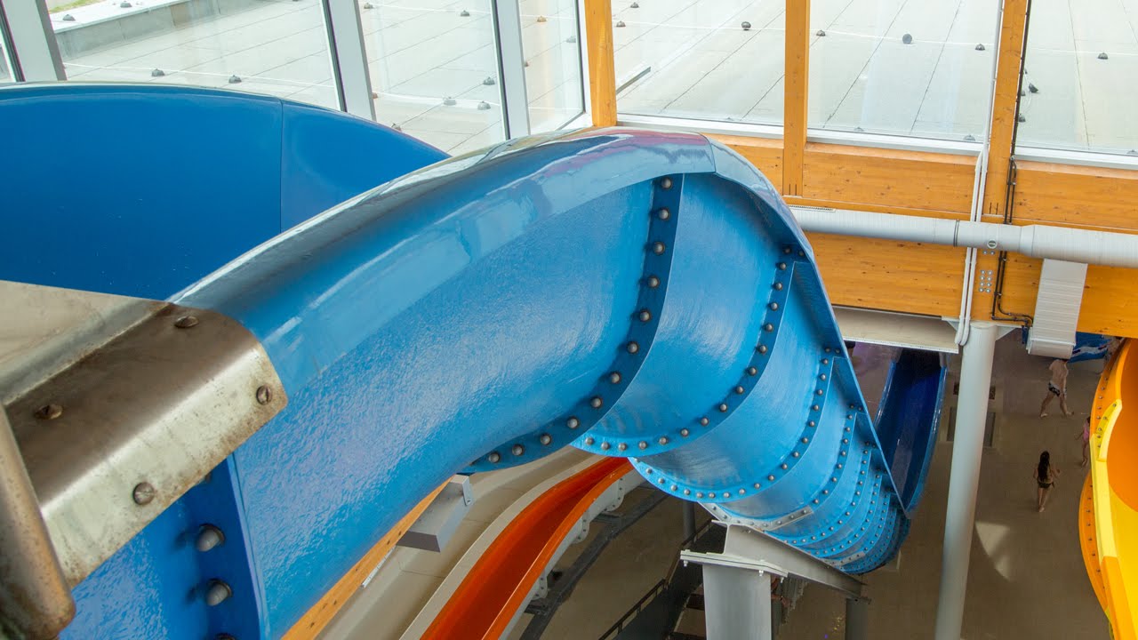 Aqualand Moravia - Kamikadze || Very Fast Free Fall Slide