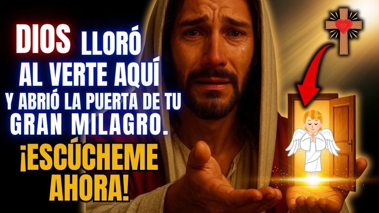 Dios Está Llorando Por Ti… ¡Y El Milagro Que Va a Liberar Hoy Cambiará Tu Destino!