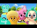 Choo Choo Train Song and more! | Sing Along with Pinkfong & Hogi | Nursery Rhymes | Play with Hogi