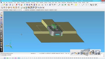 Topsolid 2015 : How to Create Parting Surface