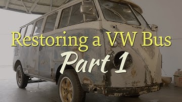 VW Bus Restore - Part 1 - I Bought a 1966 VW Bus!