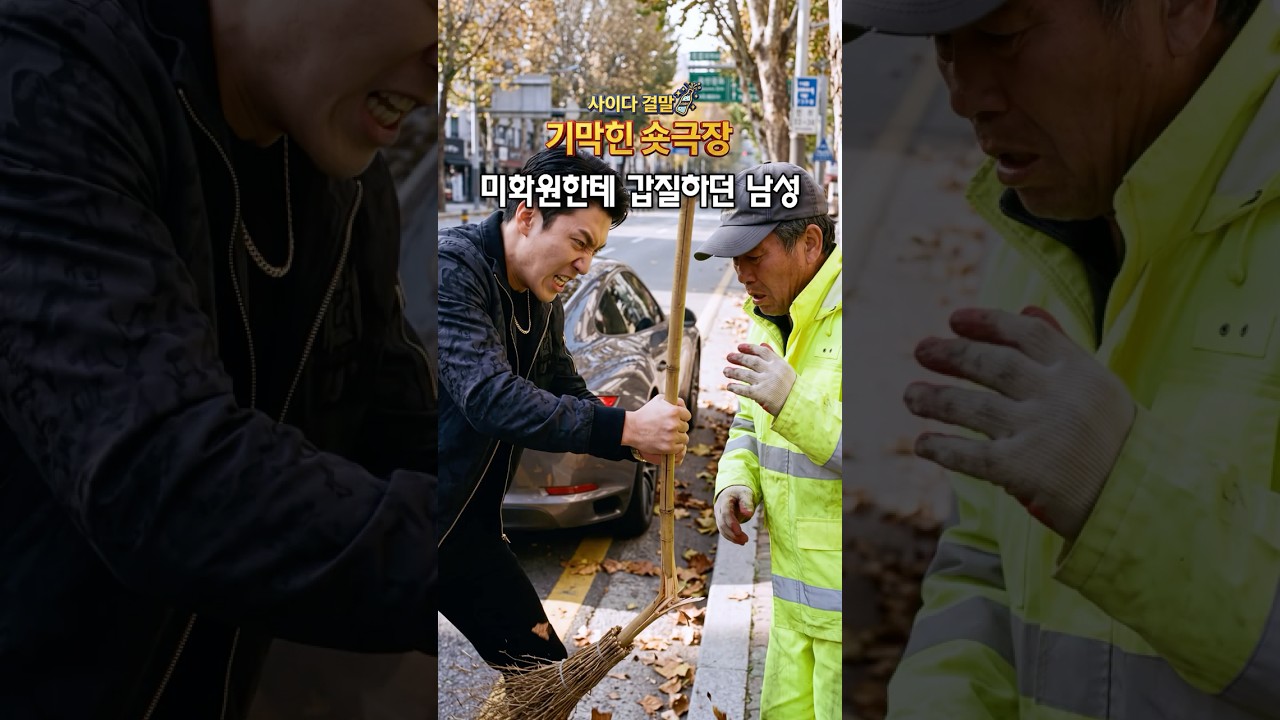 차에 먼지 튄다고 미화원한테 갑질한 남성의 최후 [73화]