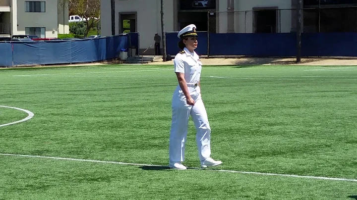 KR Dallmus 2019 NROTC San Diego Pass in Review SWO...