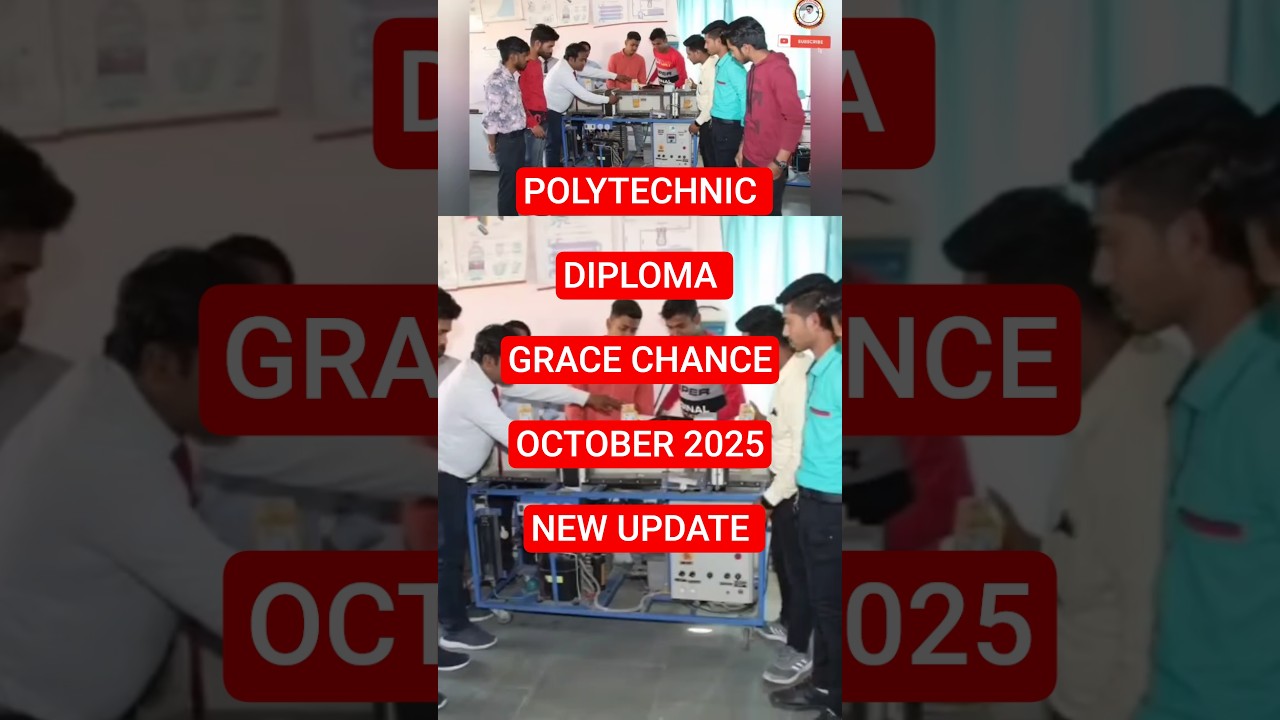 DIPLOMA POLYTECHNIC GRACE CHANCE UPDATE OCTOBER 2025 | HOW TO GET GRACE CHANCE ? 