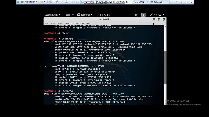 difference between nat/bridged/host only networks