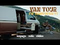 Van tour de mon volkswagen t6 amnag pour le voyage le vlo et la cration de contenu