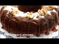 STICKY DATE CAKE WITH CARAMEL SAUCE  كيكة تمر بالكراميل