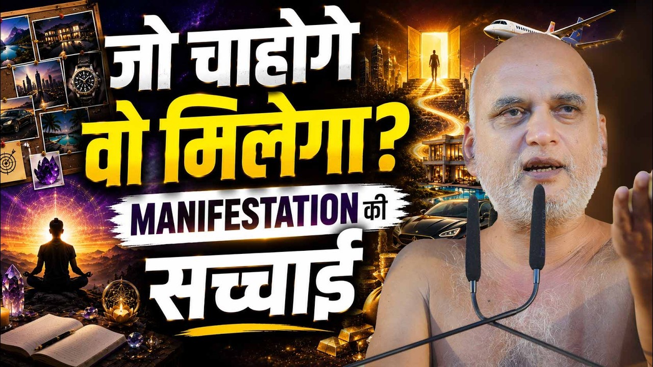 जो चाहोगे वो मिलेगा? Manifestation की सच्चाई | 18 June 2026 | Muni Veersagar Ji