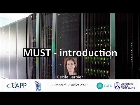 2020 tuto LISTIC : MUST, introduction | Cécile Barbier (Fr)