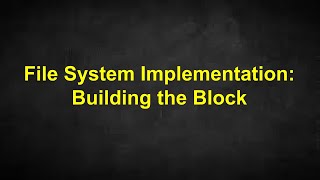 File system implementation in python part 3