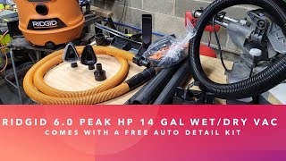 How To Vacuum Water with a RIDGID Wet Dry Shop Vac 