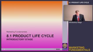Topic 8.1 Product life cycle - Introductory stage
