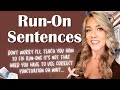 Understanding Run-On Sentences