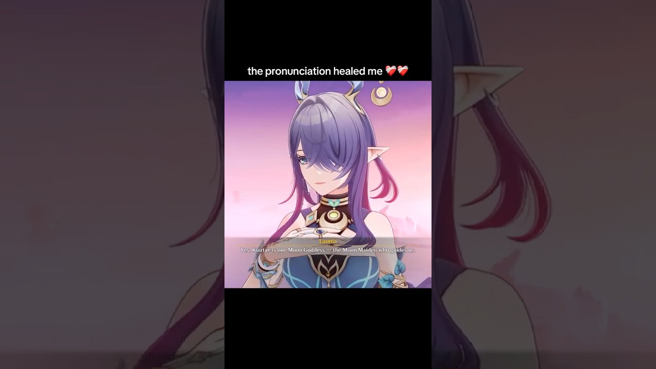 Когда Лаума говорит «Куутар» и «Луоннотар» - (Genshin Impact)