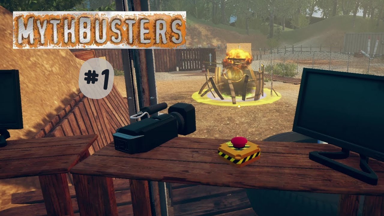 We Experimented with a Grenade?! MythBusters: The Game Ep#1