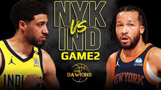 New York Knicks Vs Indiana Pacers Game 2 Full Highlights 2024 Ecsf Freedawkins