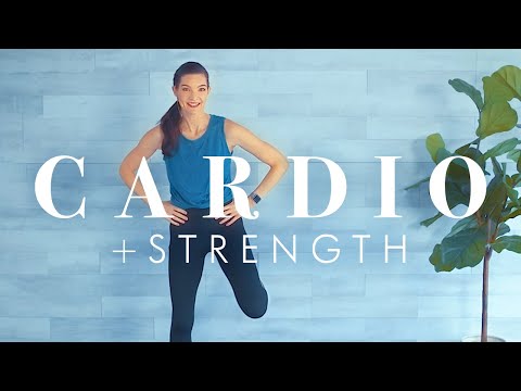 Senior & Beginner Workout at Home // Cardio & Strength Exercises with Dumbbells