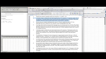 Confidence Interval Minitab vs StatCrunch
