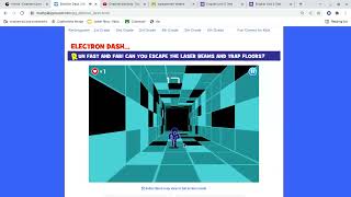 This game is cool. (Electron dash). (part 1).