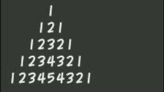 c programming in Pattern || beginning| numerical triangle print #shorts #shortsvideo #youtubevideo