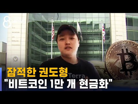 잠적한 권도형 3120억 원 달하는 비트코인 현금화 SBS 8뉴스 