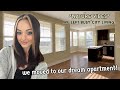 MY (NEW) EMPTY APARTMENT TOUR! *MOVING VLOG*