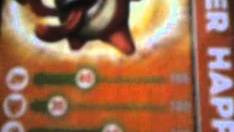 Skylanders Collector Cards - Trigger Happy