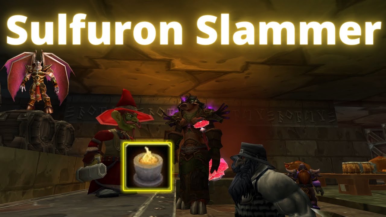 TBC Boomkin Sulfuron Slammer Buff for Anetheron