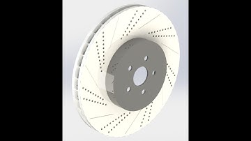 Design of Disk Brake in Solidworks