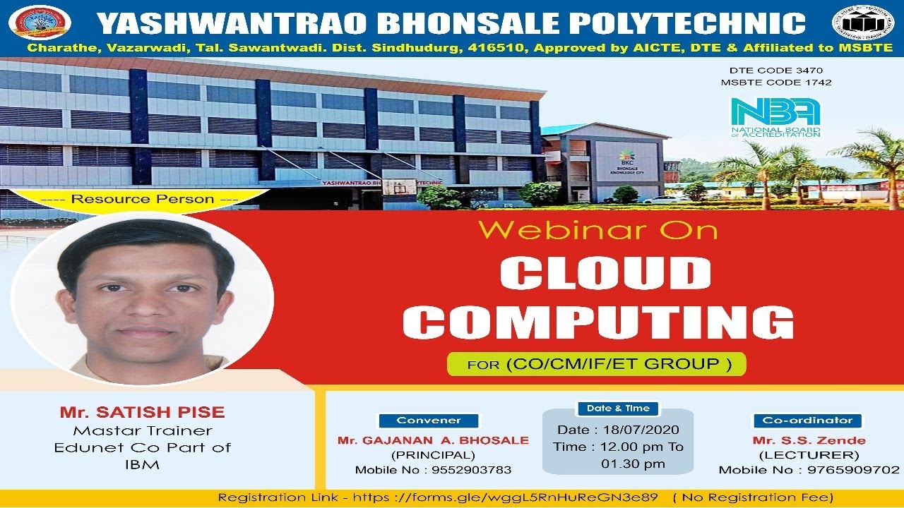 Webinar On Cloud Computing - YouTube